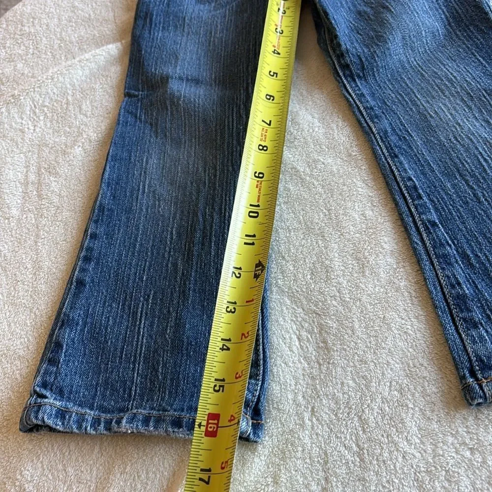 Levi’s girls jeans 517 size 5 stretch denim adjustable waistband‎ pink